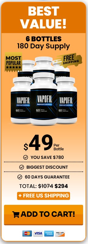 VapoFil 6 Bottle Price